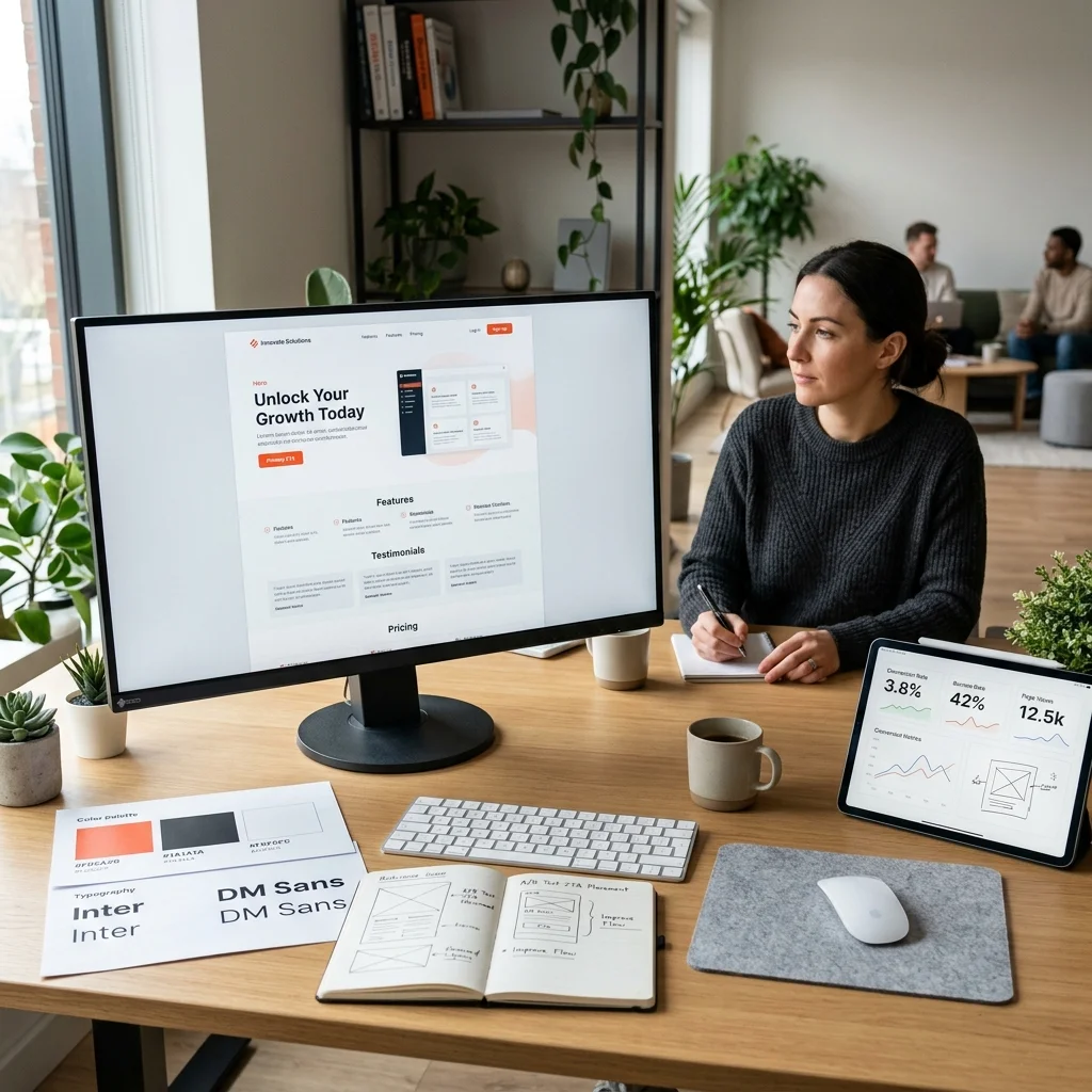 Landing Page Tasarımı: Dönüşüm Odaklı 8 Kural