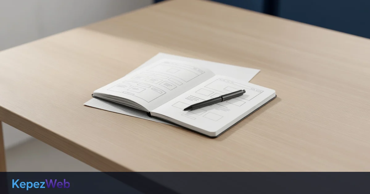 Wireframe Nedir? Low-Fidelity Planlama Rehberi