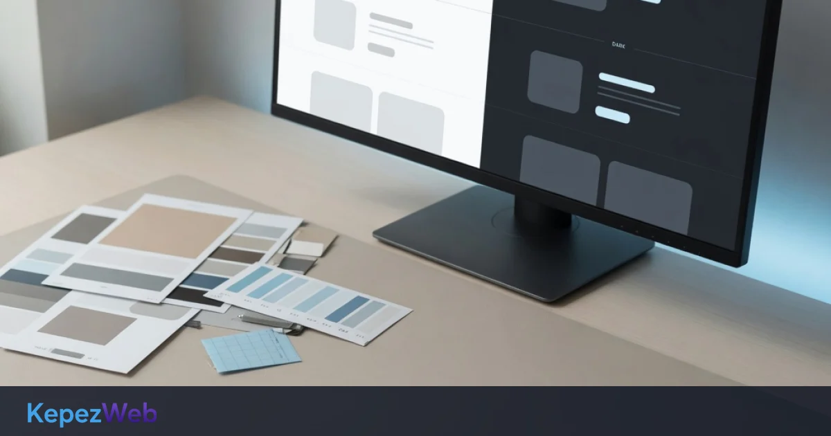 Dark Mode Web Tasarımı: Renk ve Kontrast